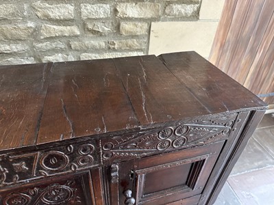 Lot 212 - An Early 18th Century Joined Oak Livery...