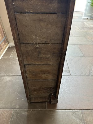 Lot 212 - An Early 18th Century Joined Oak Livery...