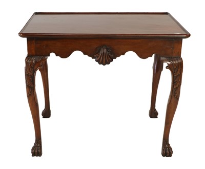 Lot 258 - An Irish George II Carved Mahogany Centre...