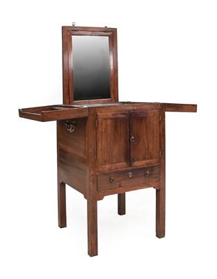 Lot 742 - A George III Padouk Wood Portable Washstand,...