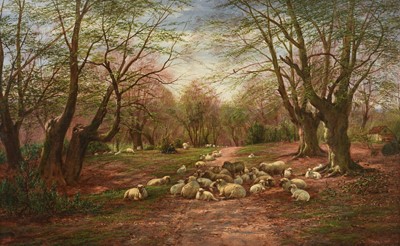 Lot 1067 - William Luker Snr (1828-1905) Sheep and...