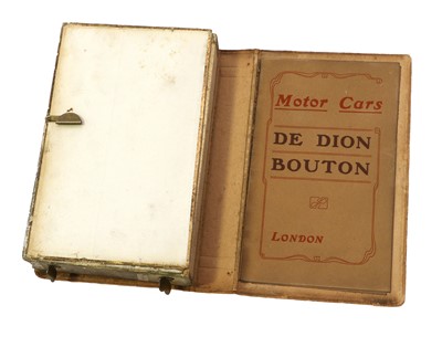 Lot 501 - A Rare 1906 De Dion Promotional...