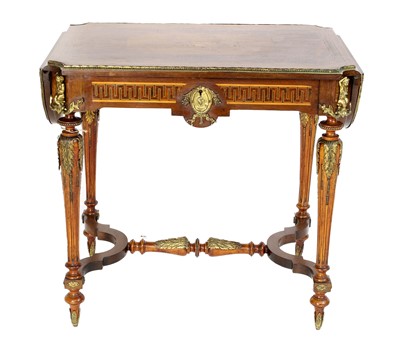 Lot 342 - A Late 19th Century French Mahogany, Marquetry-...