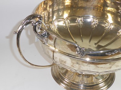 Lot 2203 - A George V Silver Punch-Bowl