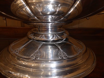 Lot 2203 - A George V Silver Punch-Bowl