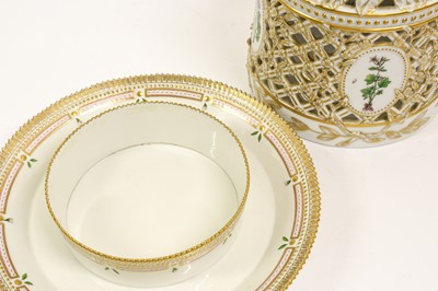 Lot 122 - A Royal Copenhagen Porcelain "Flora Danica"...