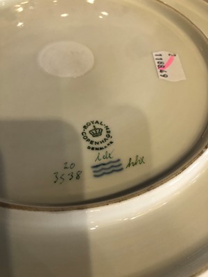 Lot 122 - A Royal Copenhagen Porcelain "Flora Danica"...