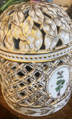 Lot 122 - A Royal Copenhagen Porcelain "Flora Danica"...