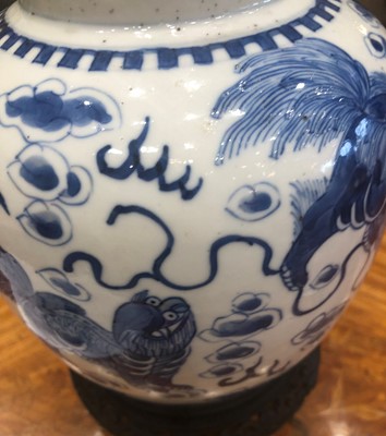 Lot 167 - A Chinese Porcelain Ginger Jar and Cover,...