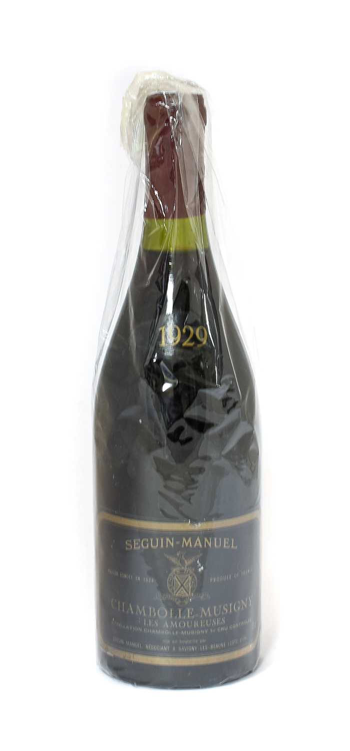 Lot 2104 - Seguin-Manuel, 1929 Chambolle-Musigny Les...