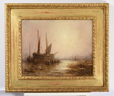 Lot 1040 - William Edward Webb (1862-1903) Unloading the...