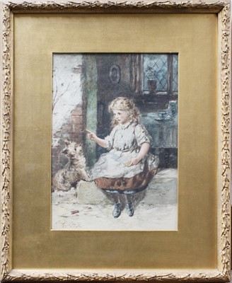 Lot 1023 - Charles Clark Stanton (1832-1894) "Waiting for...