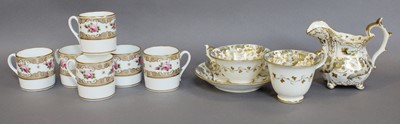 Lot 285 - A Collection of Rockingham Porcelain Teawares,...