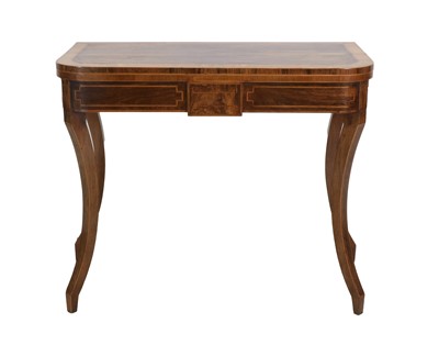 Lot 221 - A Regency Rosewood, Satinwood-Crossbanded and...