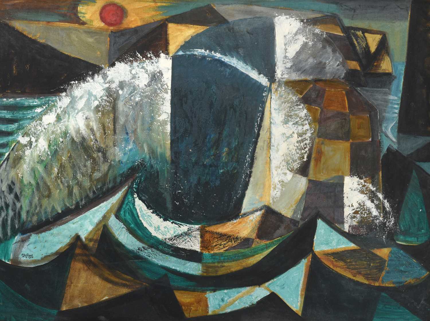 Lot 60 - Reginald James Lloyd (1926-2020) "Wave...