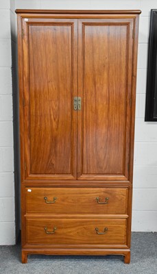 Lot 1258 - A Modern Chinese Style Wardrobe, 91cm by 61cm...