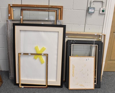 Lot 1340 - A Quantity of Modern Frames, some glazed,...