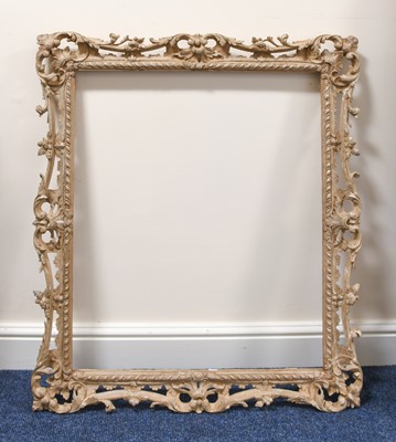 Lot 844 - An English 18th Century carved and stripped...