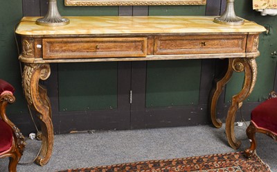 Lot 1210 - A French 19th Century Style Marble Topped...