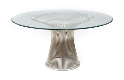 Lot 303 - A Platner Style Dining Table, designed in 1966...