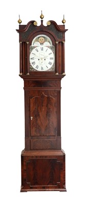 Lot 205 - A Mahogany Eight Day Longcase Clock, signed...