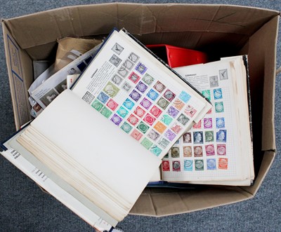 Lot 317 - Stamp Collections and Philatelic Material, a...