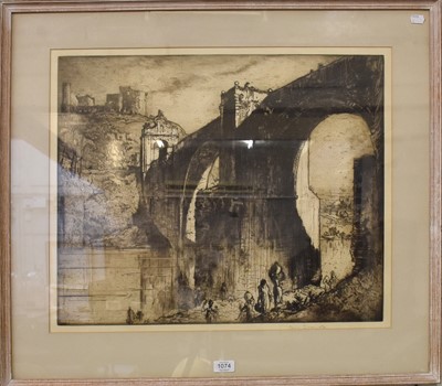 Lot 1074 - Sir Frank Brangwyn RA HRSA RSW RWS PRBA RE...