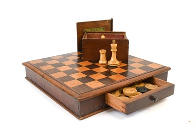 Lot 570 - A Jacques of London Staunton Chess Set, both...