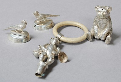 Lot 7 - A Collection of Assorted Silver, including a...