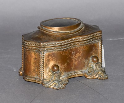 Lot 321 - A French Trinket Box, with tortoiseshell...