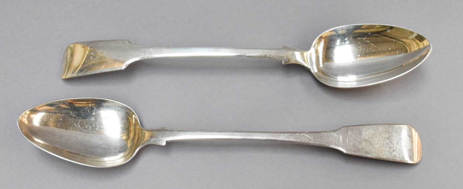 Lot 70 - A George III Silver Basting-Spoon and a George...