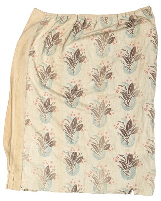 Lot 2109 - Printed Linen Possibly by Omega Workshops and...