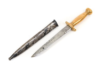 Lot 201 - An Imperial German Fighting Knife, the 18cm...