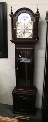 Lot 1262 - A Modern Triple Weight Driven Chiming Longcase...