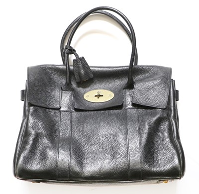 Lot 2221 - Circa 2009 Mulberry Bayswater Black Leather...