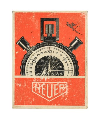 Lot 2439 - Heuer: Five Heuer Split Seconds Stopwatches,...