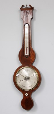 Lot 1292 - A Mahogany Wheel Barometer, circa 180, signed...