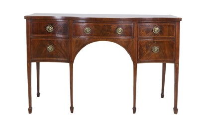 Lot 238 - A George III Mahogany, Tulipwood-Banded,...