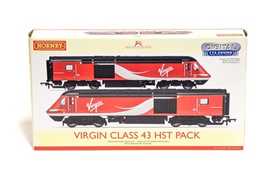 Lot 224 - Hornby (China) OO Gauge R3390TTS Virgin Class 43 HST Pack