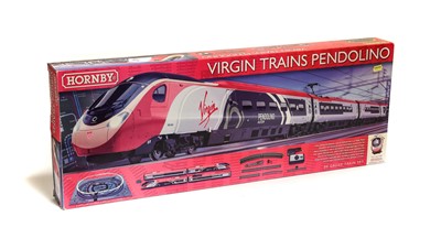 Lot 202 - Hornby (China) OO Gauge R1155 Virgin Pendolino Set