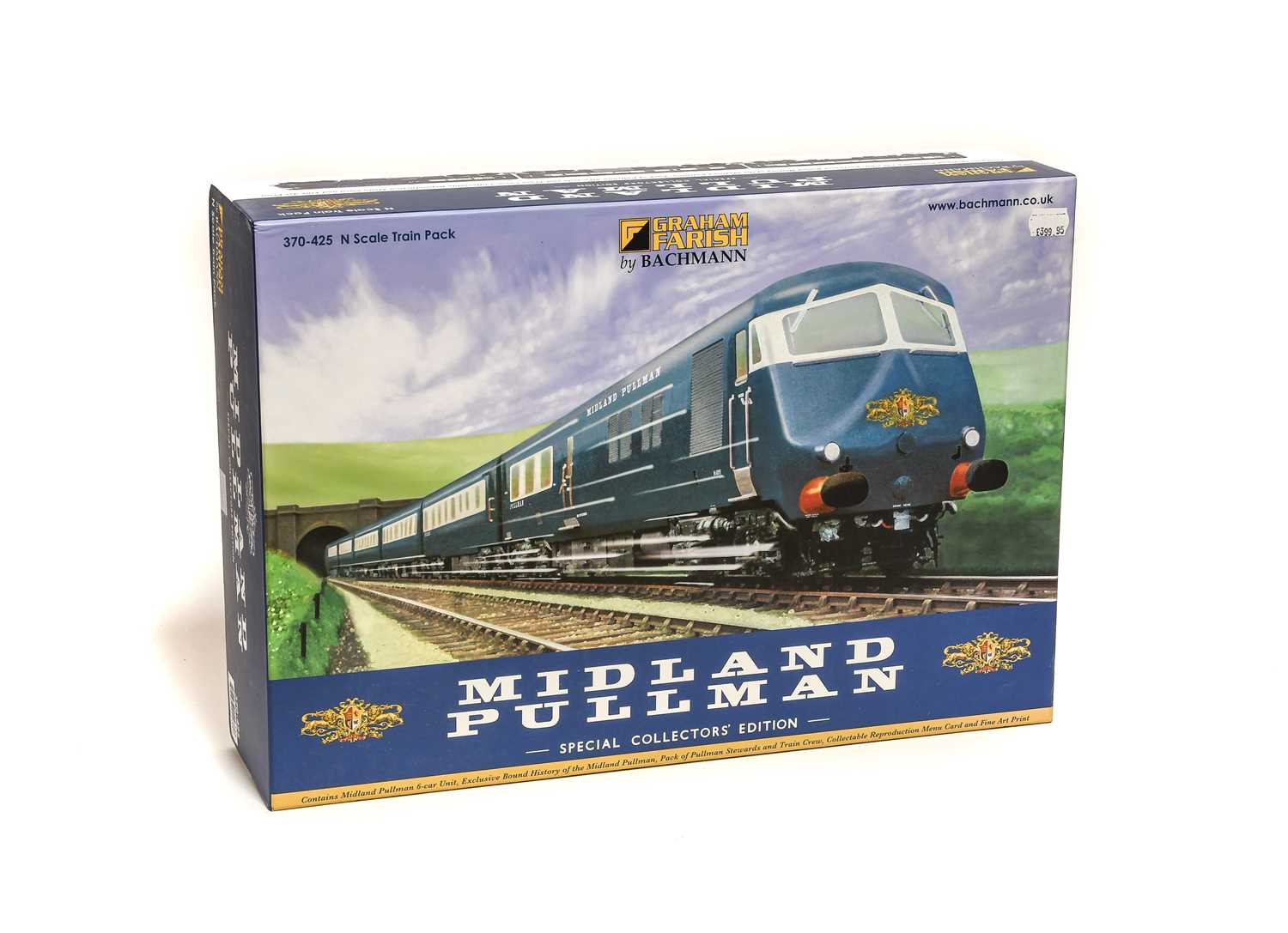 Lot 142 - Graham Farish N Gauge Midland Pullman Set