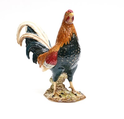 Lot 161 - Beswick Gamecock, model No. 2059, brown, teal...