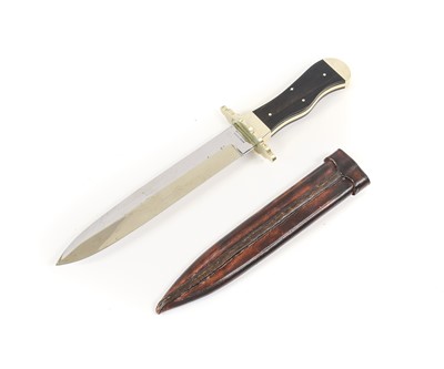 Lot 150 - A Modern "English Style" Bowie Knife, the...