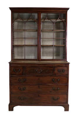 Lot 233 - A George III Mahogany Display Cabinet, late...