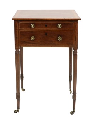 Lot 226 - A Late George III Mahogany, Rosewood,...