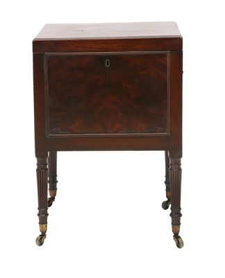 Lot 227 - A George III Mahogany Cellaret, early 19th...