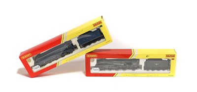 Lot 237 - Hornby Railroad (China) OO Gauge Two A4 Locomotives