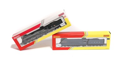 Lot 238 - Hornby Railroad (China) OO Gauge Two A4 Locomotives