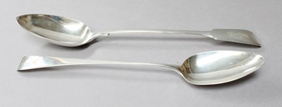 Lot 54 - A George III Silver Basting-Spoon and a...