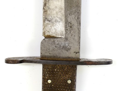 Lot 157 - An Early 20th Century Bowie Type Knife by Army...